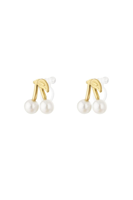 Cherry Clip Earrings - Velaris Femme