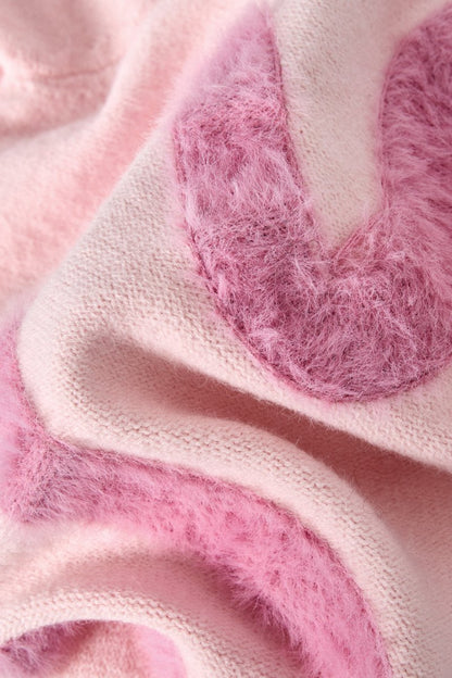Color Clash Knit Sweater - Velaris Femme