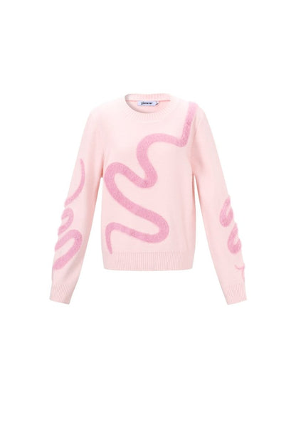 Color Clash Knit Sweater - Velaris Femme