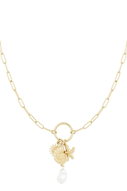 coral coast necklace - Velaris Femme