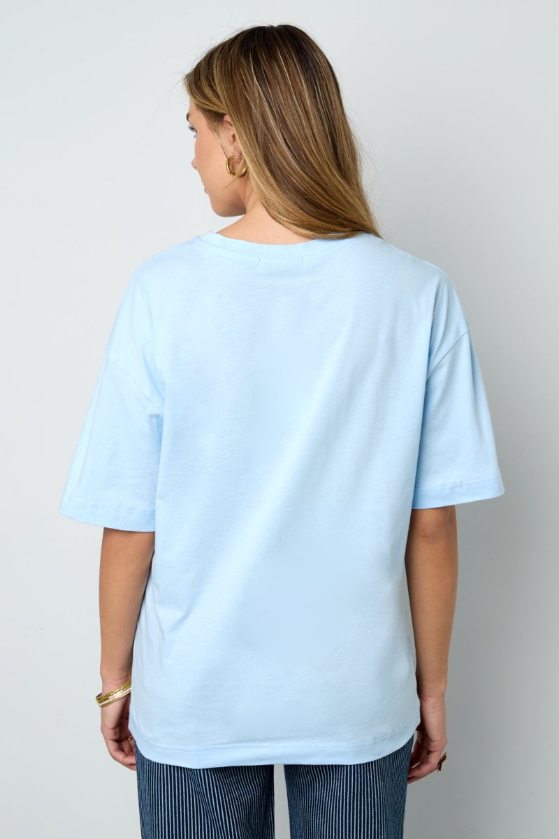 Cotton Knitted Women's T-shirt Casual Animal Print - Velaris Femme