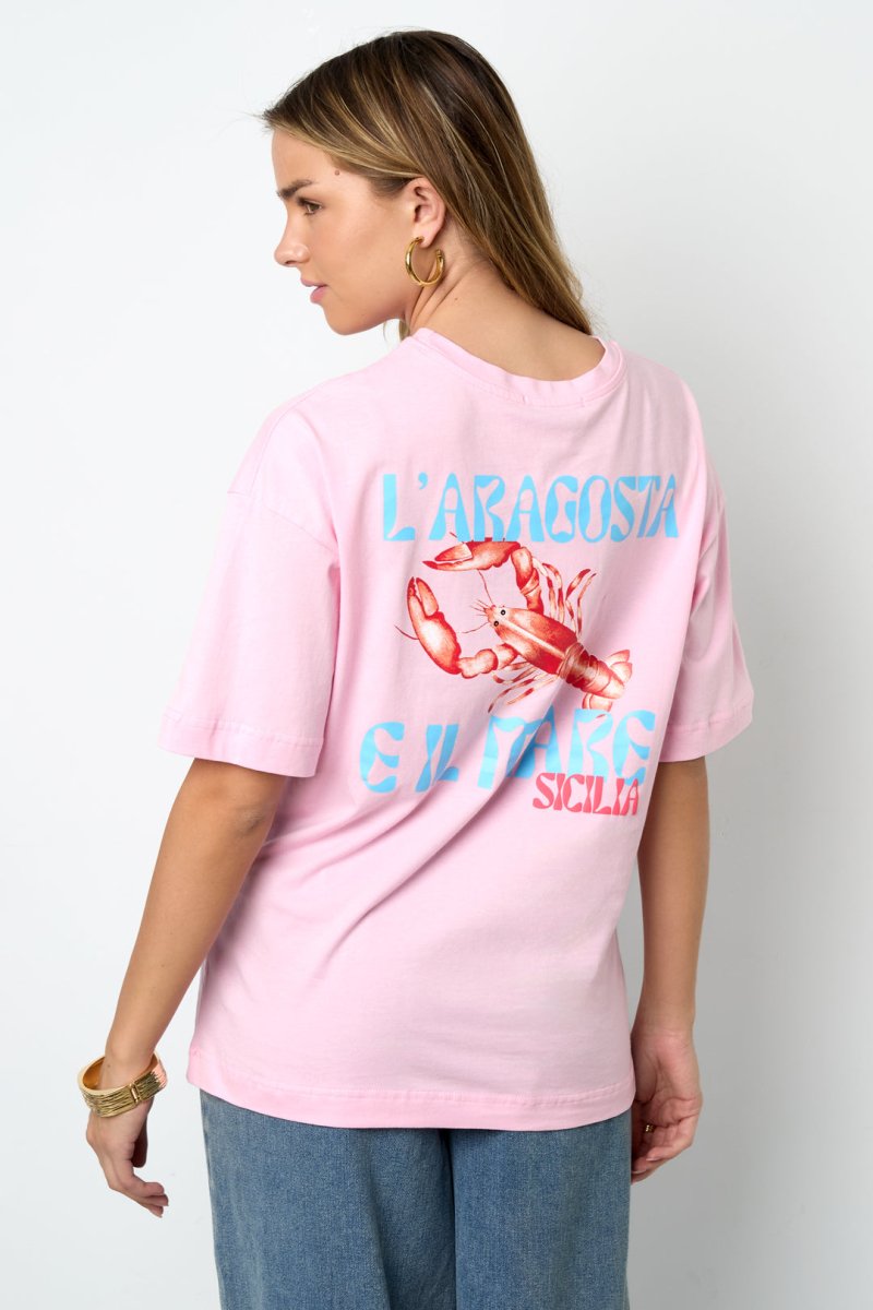 Cotton Knitted Women's T-shirt Casual Animal Print - Velaris Femme
