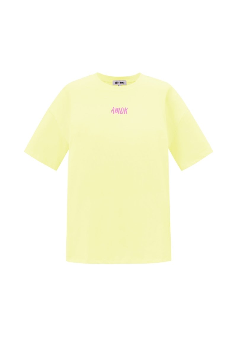 Cotton Knitted Women's T-shirt Casual Letters - Velaris Femme