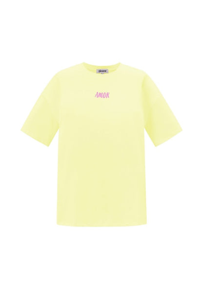 Cotton Knitted Women's T-shirt Casual Letters - Velaris Femme