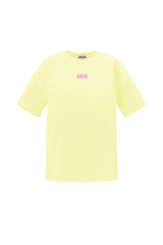 Cotton Knitted Women's T-shirt Casual Letters - Velaris Femme