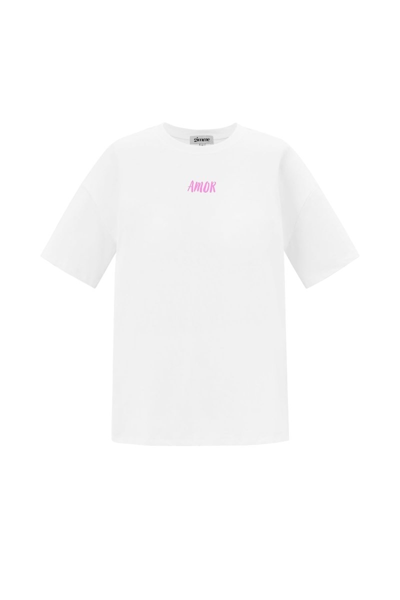 Cotton Knitted Women's T-shirt Casual Letters - Velaris Femme