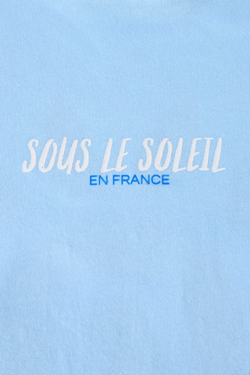 Cotton Knitted Women's T-shirt Casual Letters - Velaris Femme
