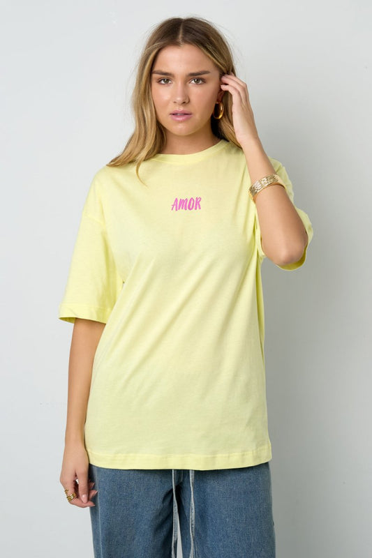 Cotton Knitted Women's T-shirt Casual Letters - Velaris Femme