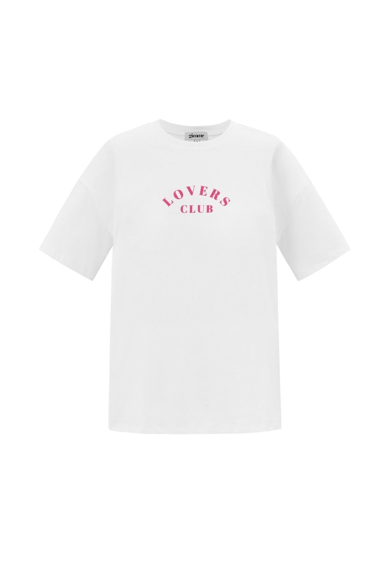 Cotton Women's T-shirt Casual Letters - Velaris Femme