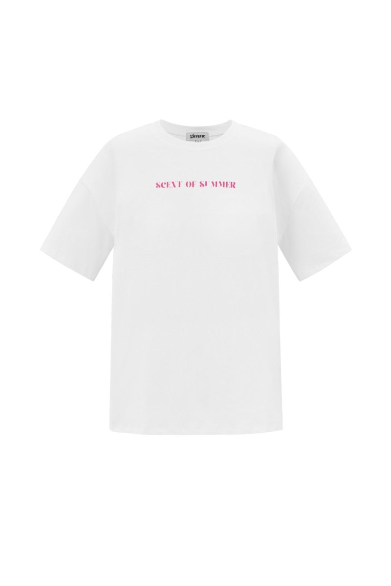 Cotton Women's T-shirt Casual Letters - Velaris Femme