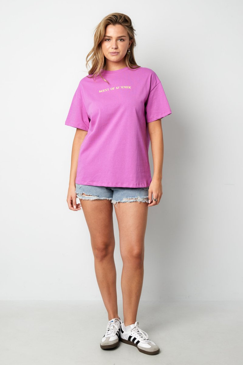 Cotton Women's T-shirt Casual Letters - Velaris Femme
