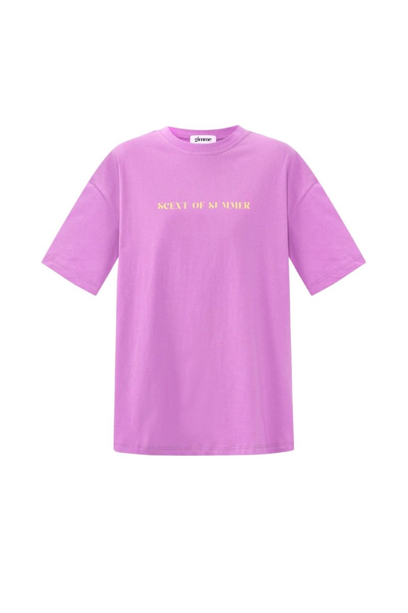 Cotton Women's T-shirt Casual Letters - Velaris Femme