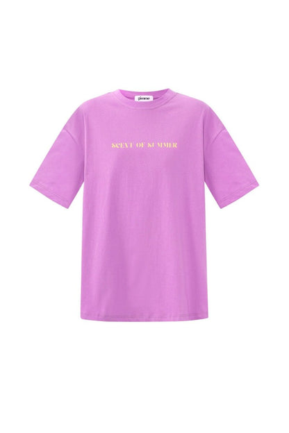Cotton Women's T-shirt Casual Letters - Velaris Femme