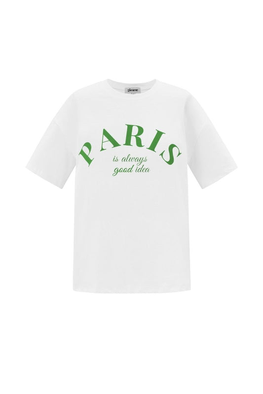 Cotton Women's T-shirt Casual Letters - Velaris Femme