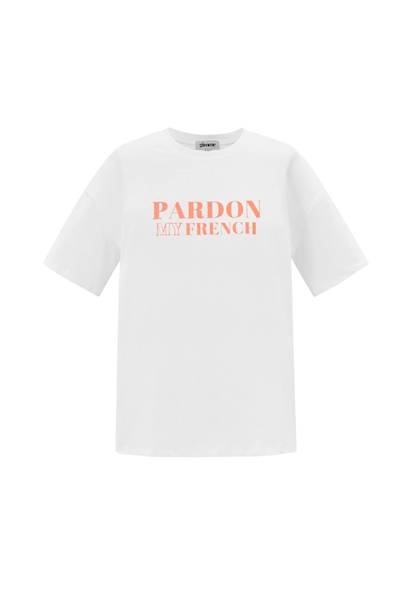 Cotton Women's T-shirt Casual Letters - Velaris Femme