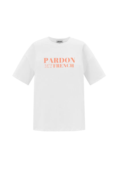 Cotton Women's T-shirt Casual Letters - Velaris Femme
