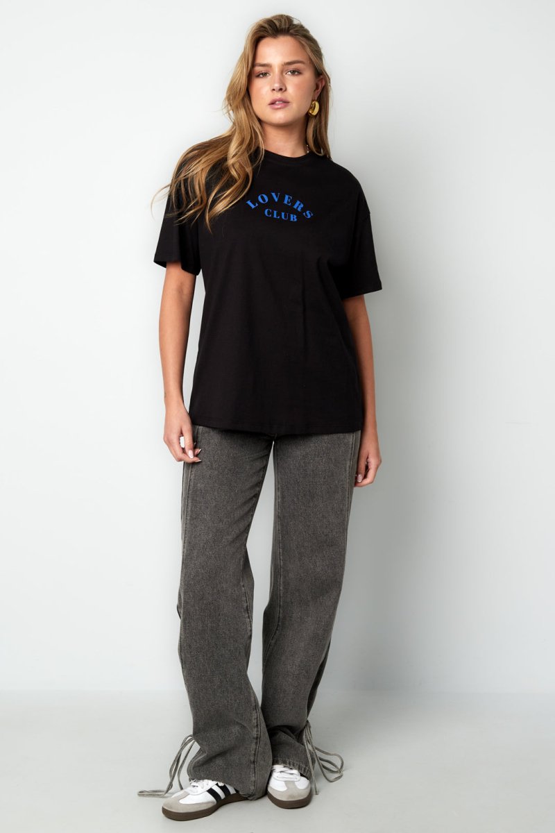 Cotton Women's T-shirt Casual Letters - Velaris Femme