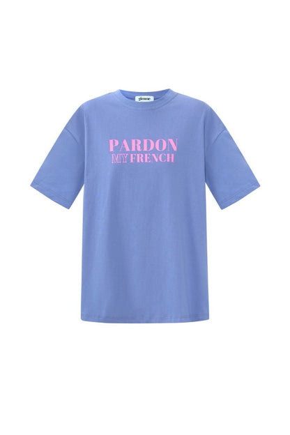 Cotton Women's T-shirt Casual Letters - Velaris Femme