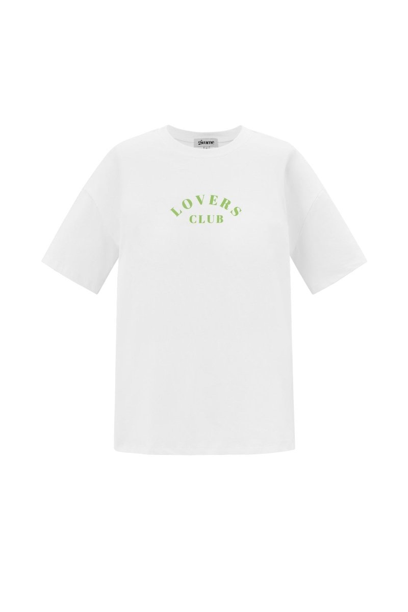 Cotton Women's T-shirt Casual Letters - Velaris Femme