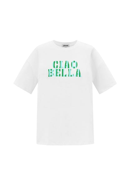 Cotton Women's T-shirt Casual Letters - Velaris Femme