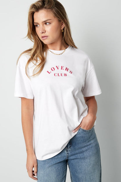 Cotton Women's T-shirt Casual Letters - Velaris Femme