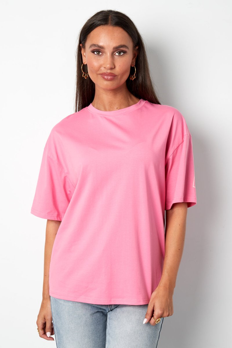 Cotton Women's T-shirt Casual Letters - Velaris Femme