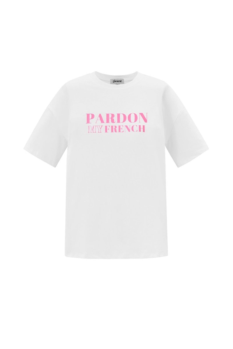 Cotton Women's T-shirt Casual Letters - Velaris Femme