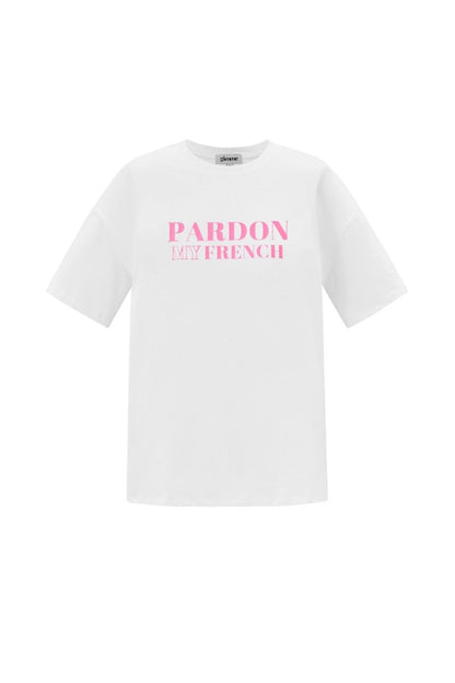 Cotton Women's T-shirt Casual Letters - Velaris Femme