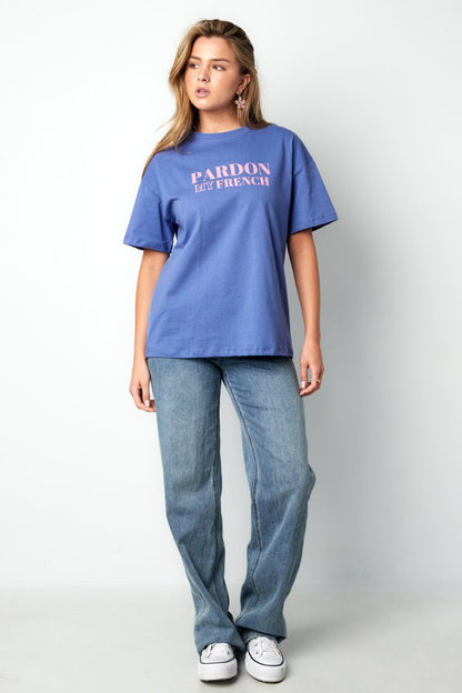 Cotton Women's T-shirt Casual Letters - Velaris Femme