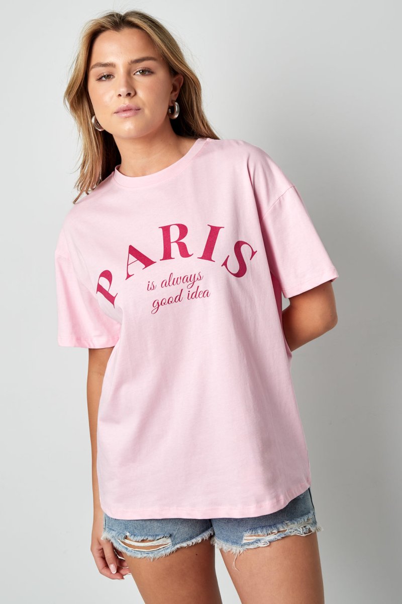 Cotton Women's T-shirt Casual Letters - Velaris Femme