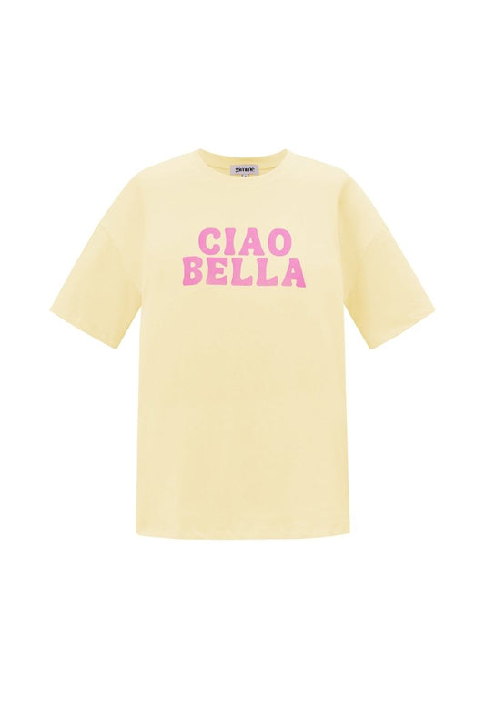 Cotton Women's T-shirt Casual Letters - Velaris Femme