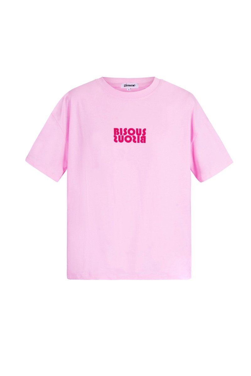 Cotton Women's T-shirt Oversized Logo Print - Velaris Femme