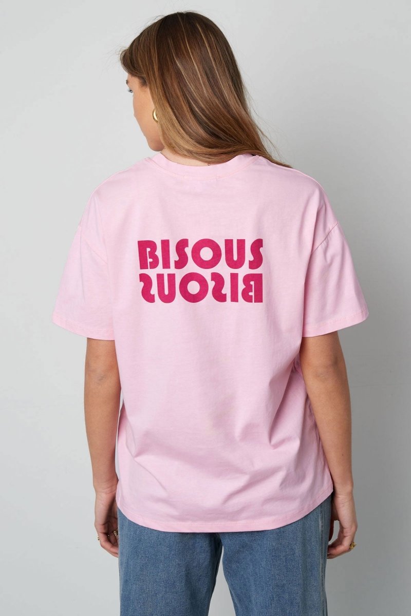 Cotton Women's T-shirt Oversized Logo Print - Velaris Femme