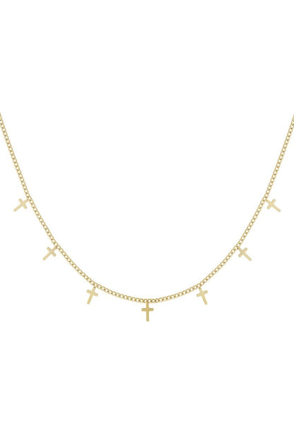 Crosses Necklace - Velaris Femme