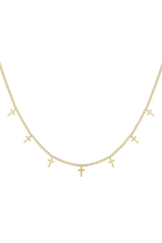 Crosses Necklace - Velaris Femme