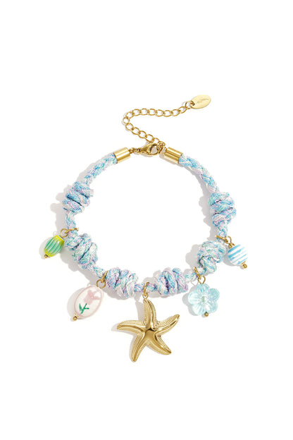 Rope Charm Bracelets Heart Sweet Daily Romantic Series Women's jewelry