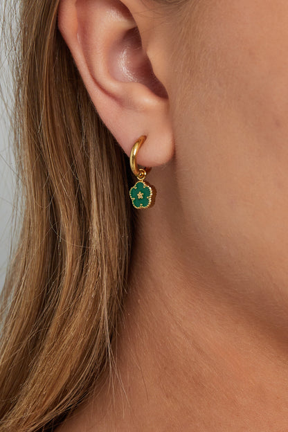 Stylish Spring/Summer Flower Drop Earrings