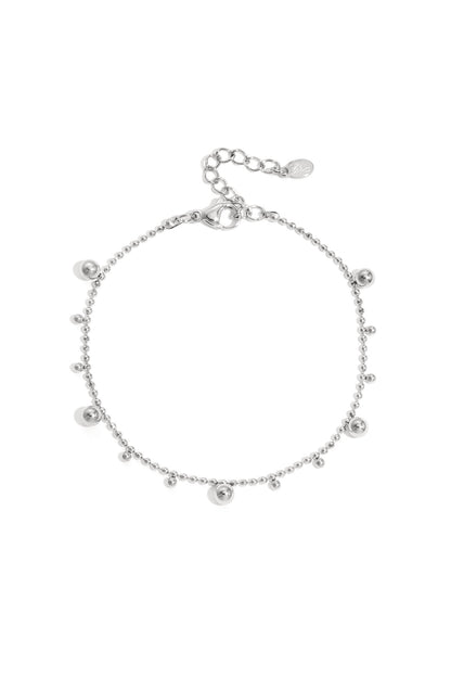 Bracelet with alternating balls