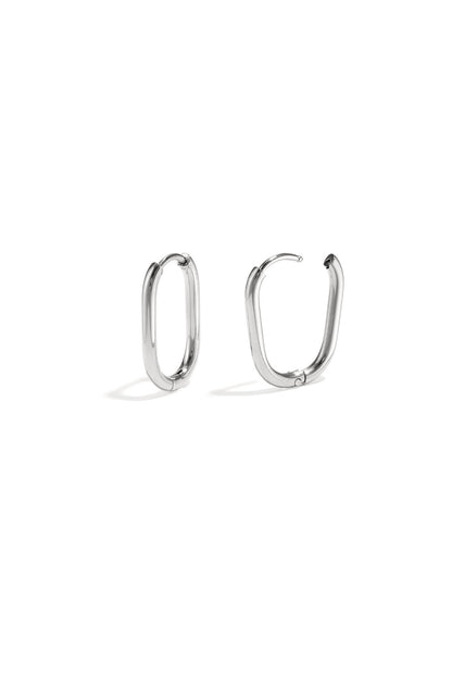 Stylish Irregular Rectangle Hoop Earrings for Women