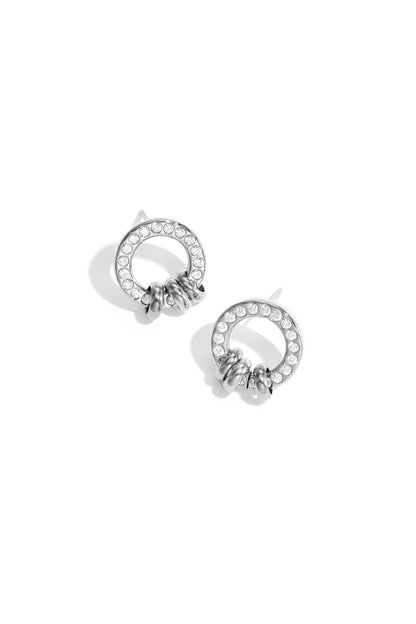 Elegant Mini Circle Stud Earrings for Daily Wear
