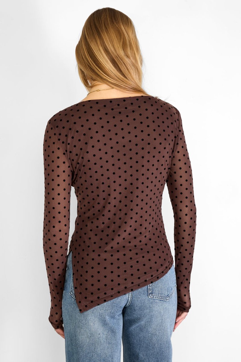 Dotted top - Velaris Femme