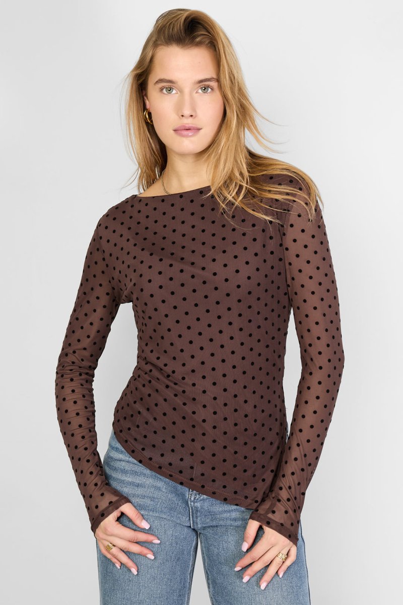 Dotted top - Velaris Femme
