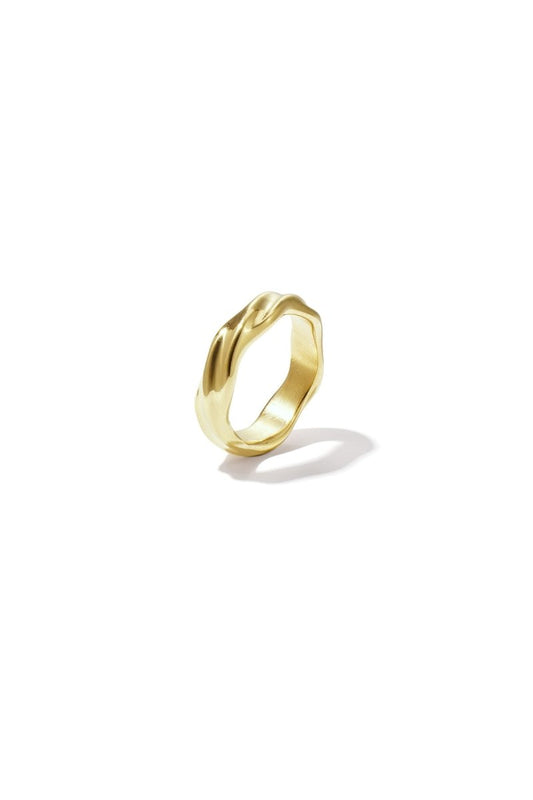 Draped statement ring - Velaris Femme