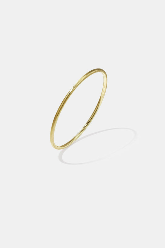 Bangle with brushed effect - 3 mm