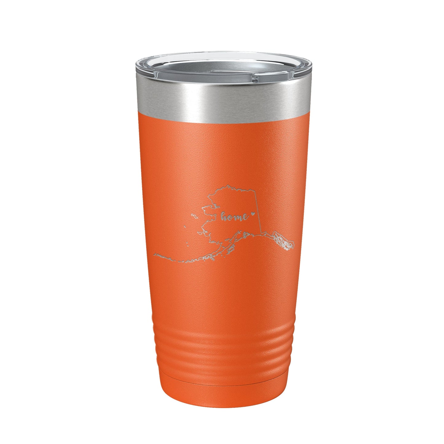 Alaska Home State Laser Engraved Tumbler 20 oz