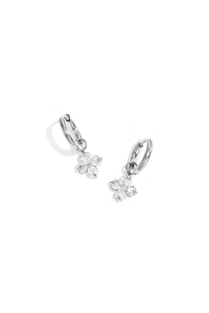 Earrings with clover decoration - Velaris Femme