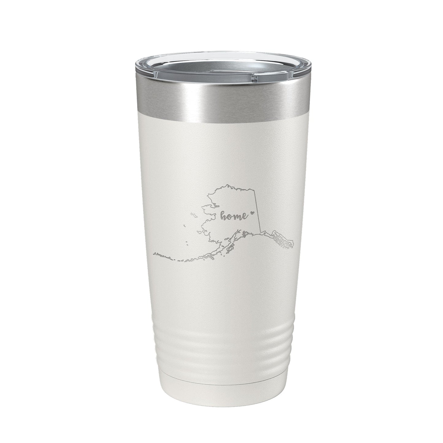 Alaska Home State Laser Engraved Tumbler 20 oz