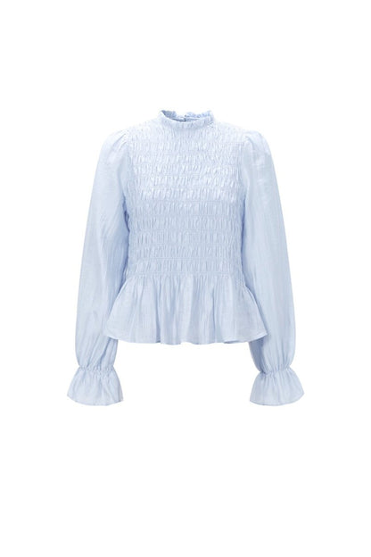 Élise Smocked Blouse - Velaris Femme