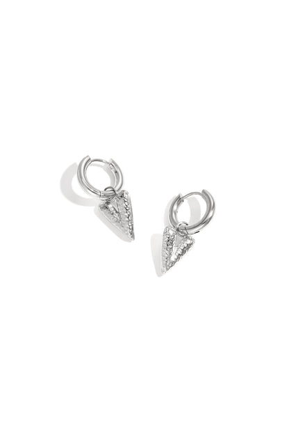 Stylish Heart Loop Drop Earrings for Women