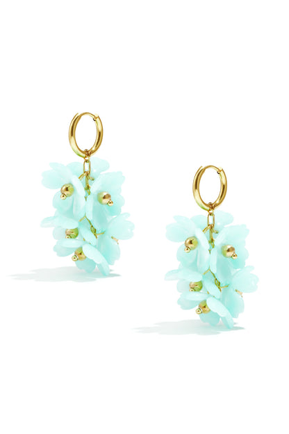 Charming Flower Drop Earrings for Spring/Summer